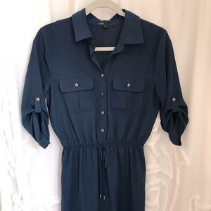 Navy dress size small